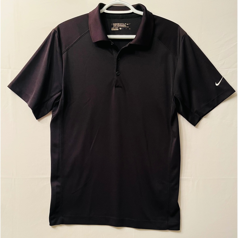 Nike Golf 2013 Victory Tour Performance Dri-fit Polo Black